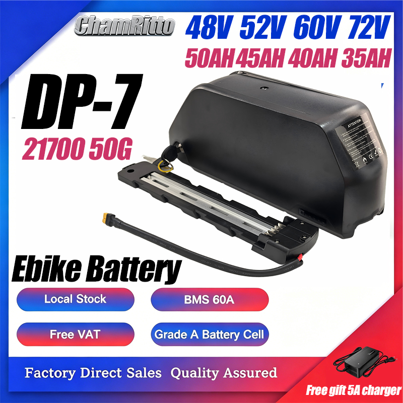 Ebike Conversion Kit 72V 3000W - 전기 자전거용 배터리: 36V, 48V, 52V,
