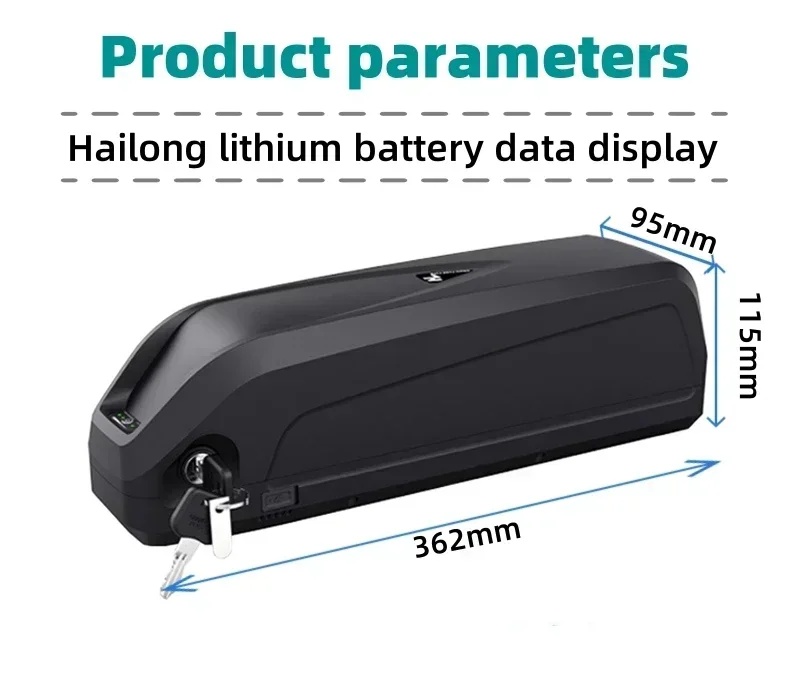 다용도 하이롱 배터리, 다중 전압 36V 48V 52V - Ebike Battery 48V 20Ah Hailong 리뷰 및 가격