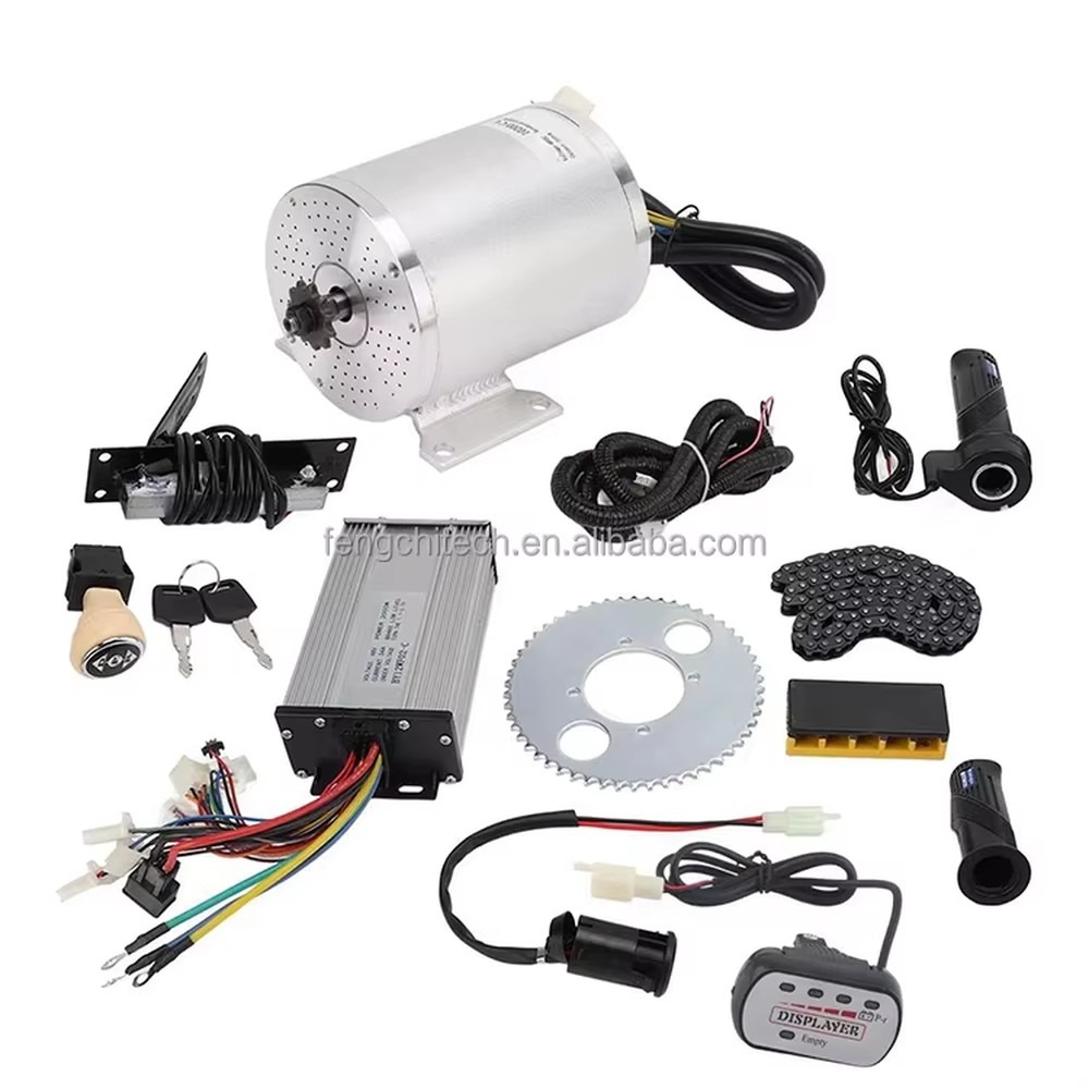 72V 3000W 전기 브러시리스 DC 모터, 6500 - Ebike Conversion Kit 72V 3000W 리뷰 및 가격