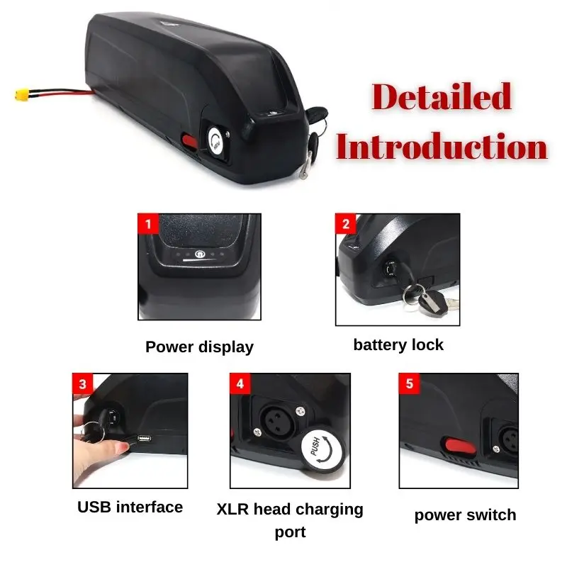 하이롱 배터리 36V 48V 52V 30Ah 20Ah  - Ebike Battery 48V 20Ah Hailong 리뷰 및 가격